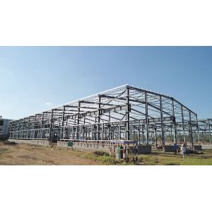 Angle Steel Structure Warehouse Building Warehouse Prefabricated Buildings