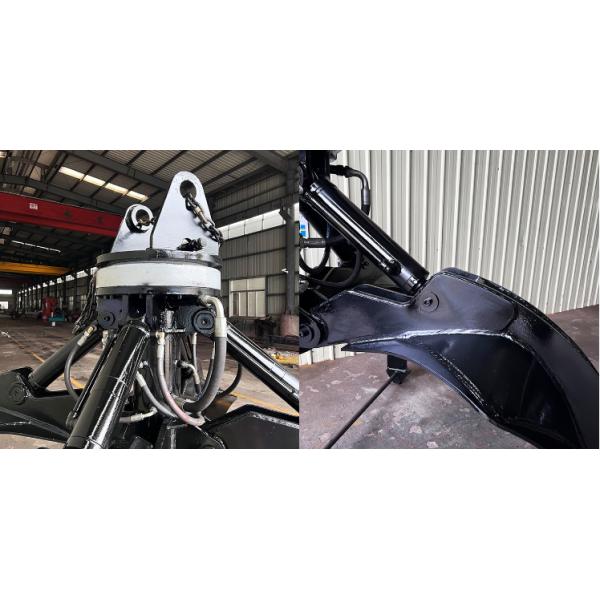 Q690D Mechanical Orange Peel Grab For CAT VOLVO JCB Excavator