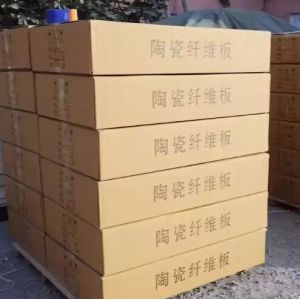 CE Certified Alumina Silicate Fireboards 2300F Thermal Insulation Fire Resistant