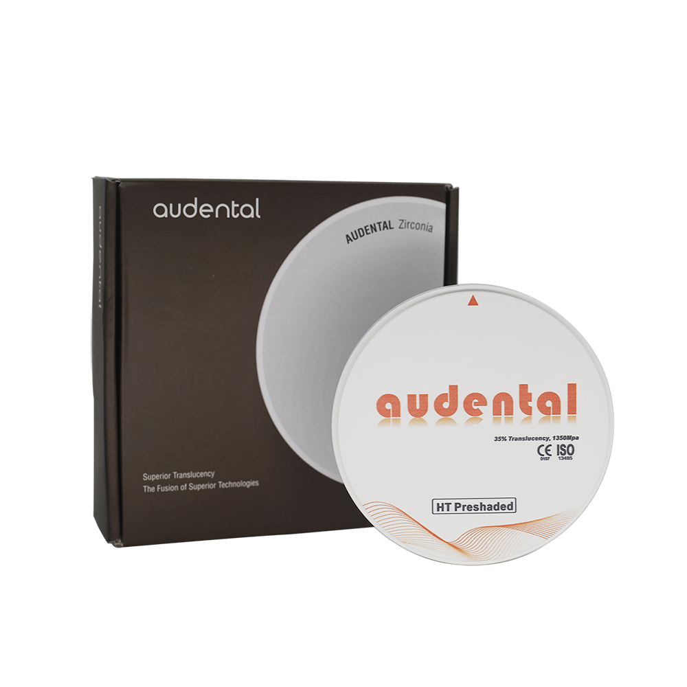 High Translucency HT/DHT Zirconia Dental Blocks CAD CAM Materials