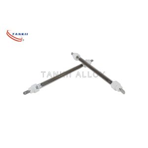 Nichrome / FeCrAL Alloy Wires Quartz Ceramic Tube