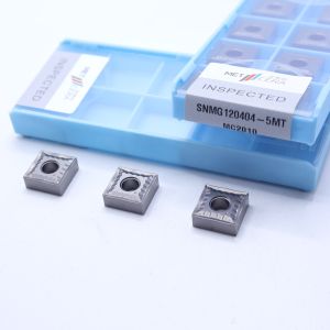 Cheap SNMG12 Negative CNC Turning Inserts with 5MT Semi-Finish Chipbreakers, Cermet Turning Insert for sale