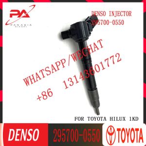 23670-0E020 23670-0E010 23670-09430 Toyota Diesel Injector For Fortuner 1GD-FTV