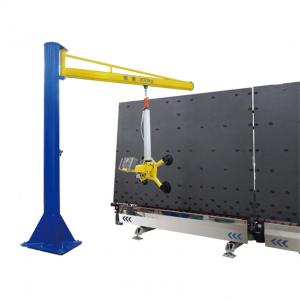Cheap 800kgs Glass Suction Cup Curtain Wall Flip Vacuum Suction Hoist Lifter Equipment for sale
