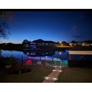 Waterproof Fancy Garden Solar Lights Led Driveway Wall Led Dock Lights For Lawn