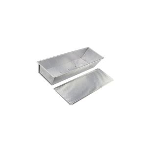 RK Bakeware China Foodservice NSF Aluminum Loaf Pans Corrugated Pullman Loaf Pan