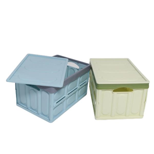 Hard 0.7kg Cube Household Storage Containers Portable PP Plastic Stackable
