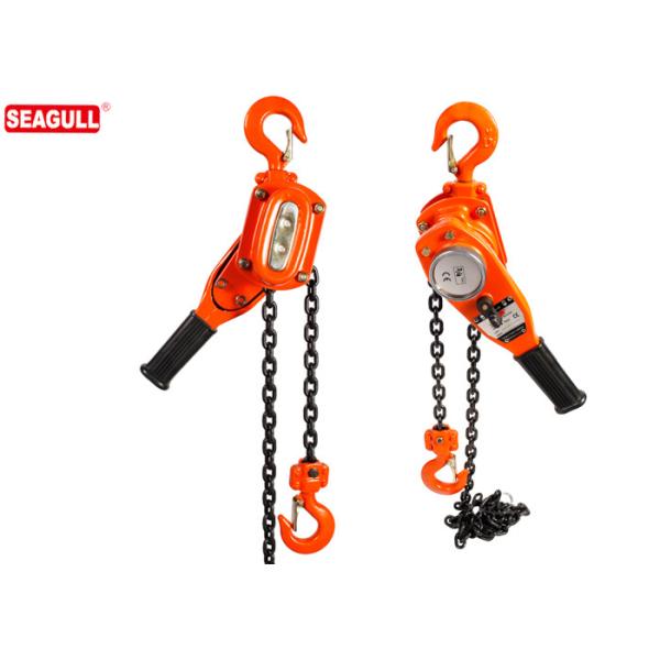 Quality 3 / 4 Ton Lever Chain Construction Hoist With Durable Powder Coat Finish wholesale