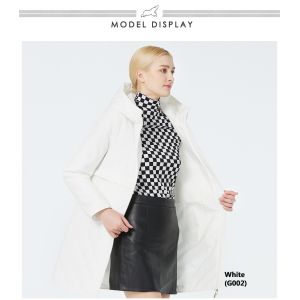 Cheap Comfortable Autumn Coat With Hood Filling Polyester Women'S Spring Coats And Jackets for sale
