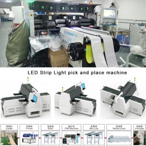 Fully Automated SMT Pick and Place Machine with 460000-500000 CPH Speed and 96