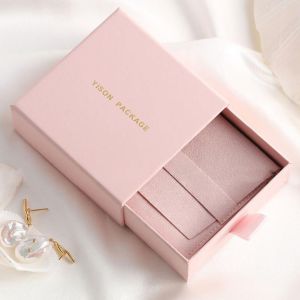 Cheap Custom Printed Personalized Luxury Pink Braclet Jewlery Jwellery Packaging Box for sale