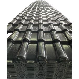 ASA Synthetic Resin Roof Tile 1050mm Width Custom Length Windproof