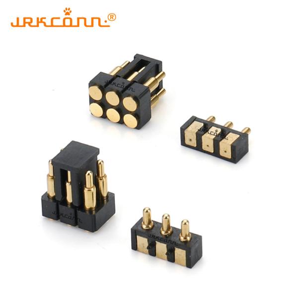 2.54mm Side-Mounted Pogo Pin Connectors High Precision Spring Pin Connector with