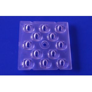12 IN 1 Optical PC LED Lens Array TYPE3 3030 SMD Lens for LED Street lamp