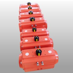 Cheap Rack &amp; Pinion Actuator Epoxy Painting Pneumatic Valve Actuator Corrosion Resistance for sale