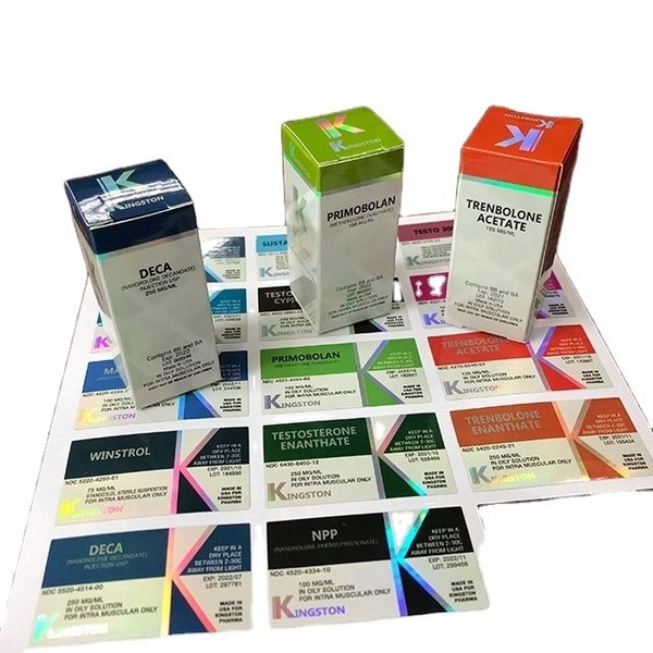 Quality Polypropylene Custom Vial Labels with Removable Adhesive and Lamination Finishing wholesale
