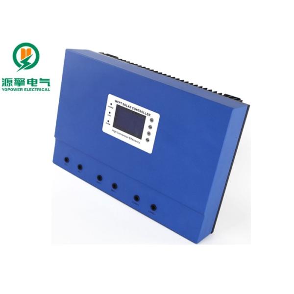 Blue Solar Panel MPPT Charge Controller Intelligent Design With Temperature