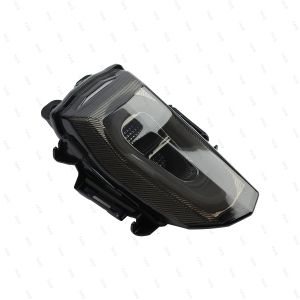 Modified Motorcycle Lighting System with Turn and Brake Function Tail Light