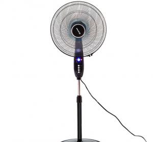 China Cool Stand DC 12V Solar Energy Fan 16 Inch Solar System Fan on sale
