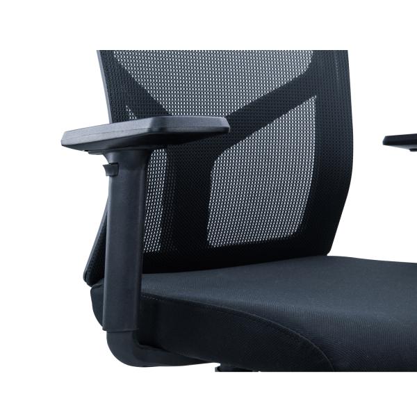 Office Staff Meeting Mesh Chair with Low Back and Adjustable Height Modern Desig