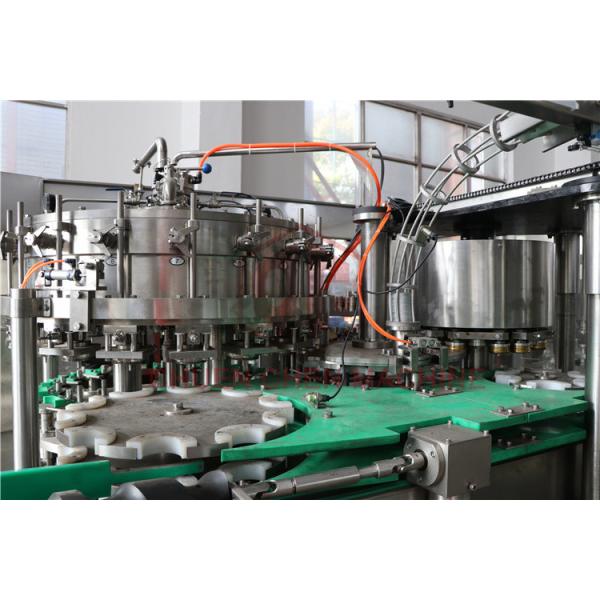 Soft Drink Washing Filling And Capping Machine With Water Sealing Equipment