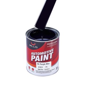 High Gloss Solid Car Body Filler Hardener , Strong Adhesion 2k Metallic Paint 2K