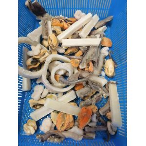 IQF Frozen Seafood Mix 500gr/bag With ISO Authentication