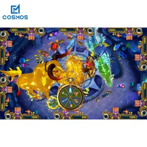 Electronics Fish Game Board Cabinet Bull Fight Customized Color