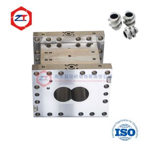 Segment Barrel For Zsk plastic Co-Rotating Twin Screw Extruder With Alloy Linner