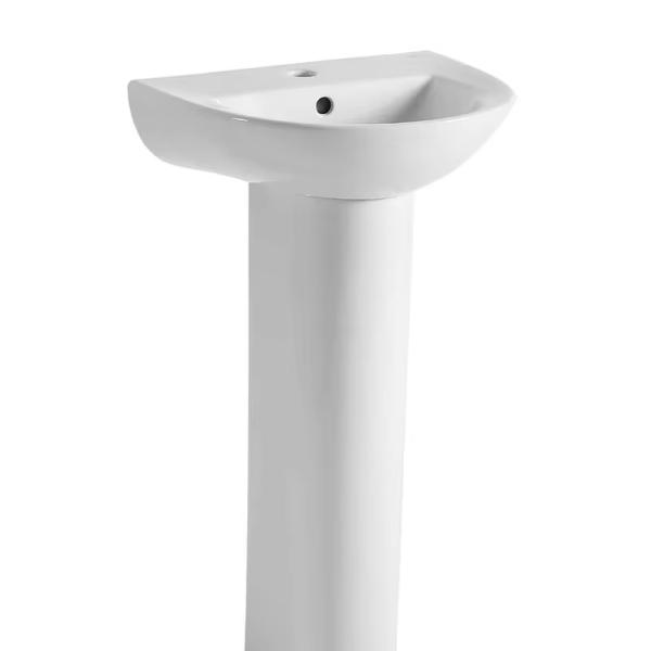 Quality Chaozhou Small Size Wash Basins With Pedestal Sinks Wall Hung Ceramic Wash Basins WIth Cheap Price wholesale