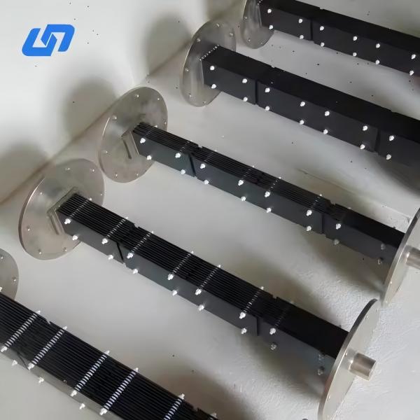 RuO2-IrO2 Coating Gr1 Titanium Electrode For Sodium Hypochlorite Generator