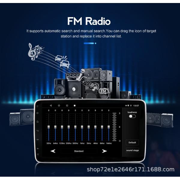 Universal 1 Din Car Multimedia Player 10inch Screen Autoradio Stereo Video Carplay GPS WiFi Auto Radio Android Car DVD