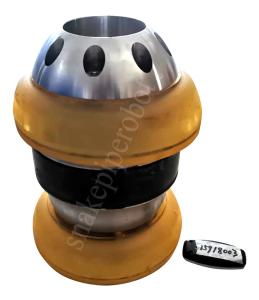 Cheap 159mm Gas Pipeline NDT Pipeline Inspection Robot Small Size Pipe Bending 1.5D Max. Pressure Resistance 21Mpa for sale