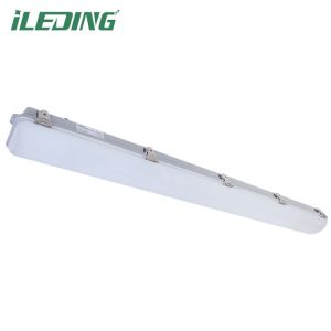 Cheap ETL DLC IP66 IK10 4FT 46W 60W LED Vapor Tight Linear Tri-proof Light for Commercial for sale
