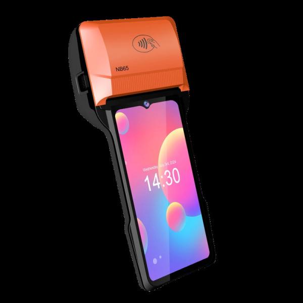 Customized Retail Store POS Orange Wireless POS System For Restaurants