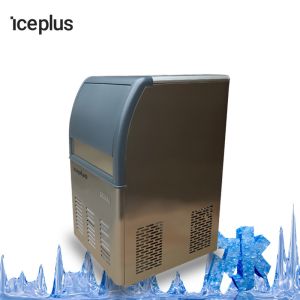 Fast Ice Making Cube Ice Machine Fresh Keeping Air / Water Cooling System