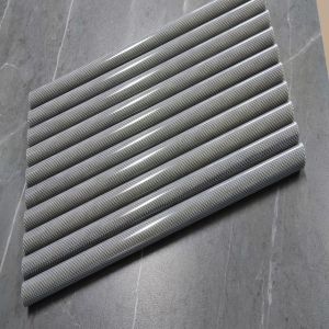 40g Per Square Meter Of Polyester Veil / Tissue With Grid Pattern