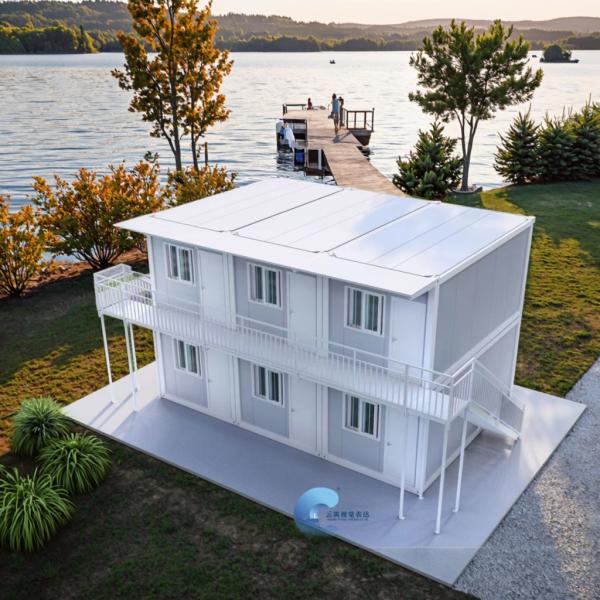 Quality Detachable Container House Steel Structure And Wall Panels Easy Assembly And Transportation 50/75/100mm EPS/Rock Wool Sandwich Pane wholesale