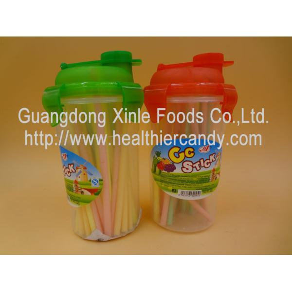 Quality Personalized Fruit Flavor CC Hard Candy Sticks Sweets In Cup OEM Available wholesale