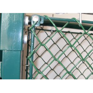 2"x 2" with 11ga wire/2.95mm chain wire fence 6'x100' length