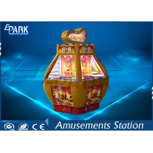 Golden Fort Redemption Game Machine Classic Casino Coin Pusher For Amusement