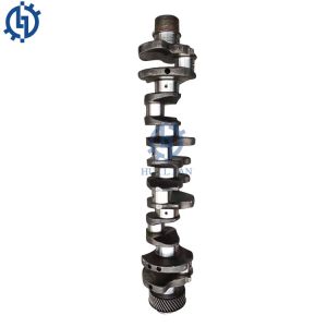 China Mitsubishi Diesel engine Parts 6D16 6D16T Diesel Engine crankshaft genuine steel type on sale
