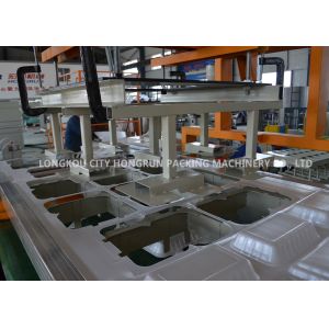 Touch Screen Control Disposable Food Containers Machine 150KG / H