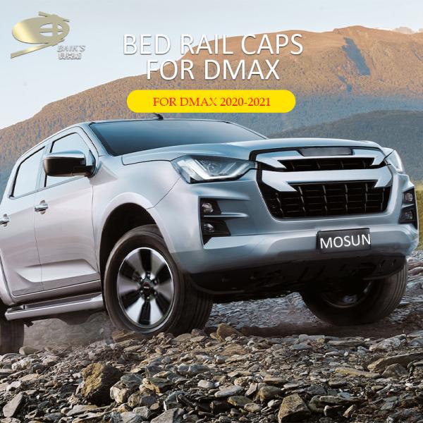 Waterproof Exterior Body Kits Bed Rail Caps For Isuzu D-max 2020 2021
