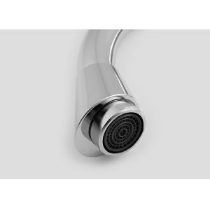 SUS201 Sink Single Handle Faucets With Chrome Plated Finishing