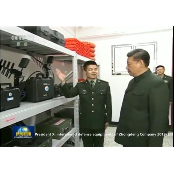 0.9G-5.8G Jamming Frequency Handheld Drone Jammer With Large Directional Angle