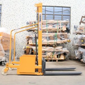 Manual hydraulic forklift 2000kg counterbalance hand operated pallet stacker