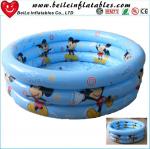 DIY size 3 rings inflatable baby swim pool air bath tube