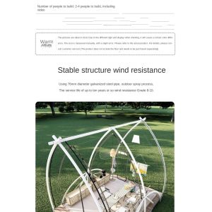 Ventilation Air Vents On Roof Luxurious Camping Shelter With Carry Bag Same