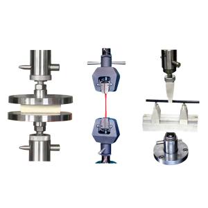 Cheap 10KN UTM Clamp Tensile Tester Grips And Compression Tester Fixture 130mm for sale